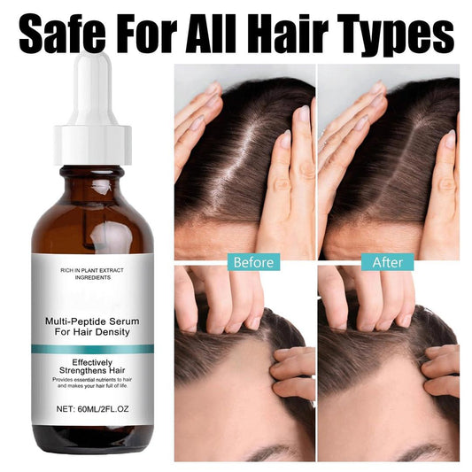 Multi-Peptide Volume Boost Hair Serum – 60ml | Thicker, Fuller & Healthier-Looking Hair