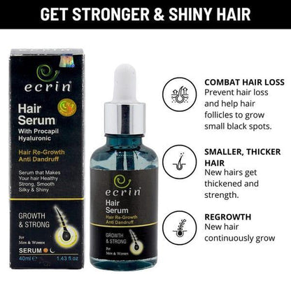 Premium Hair Growth & Repair Serum for Men and Women – 40ml | Anti-Dandruff, Strengthening & Shine Boost Formula
