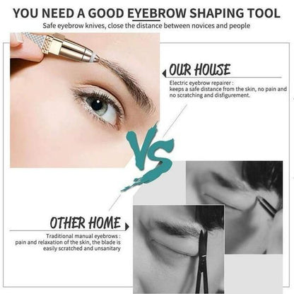 Advanced 2 in 1 Painless Facial Hair Remover & Trimmer – USB Rechargeable Beauty Tool for Women