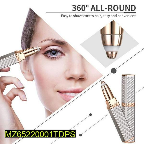Advanced 2 in 1 Painless Facial Hair Remover & Trimmer – USB Rechargeable Beauty Tool for Women