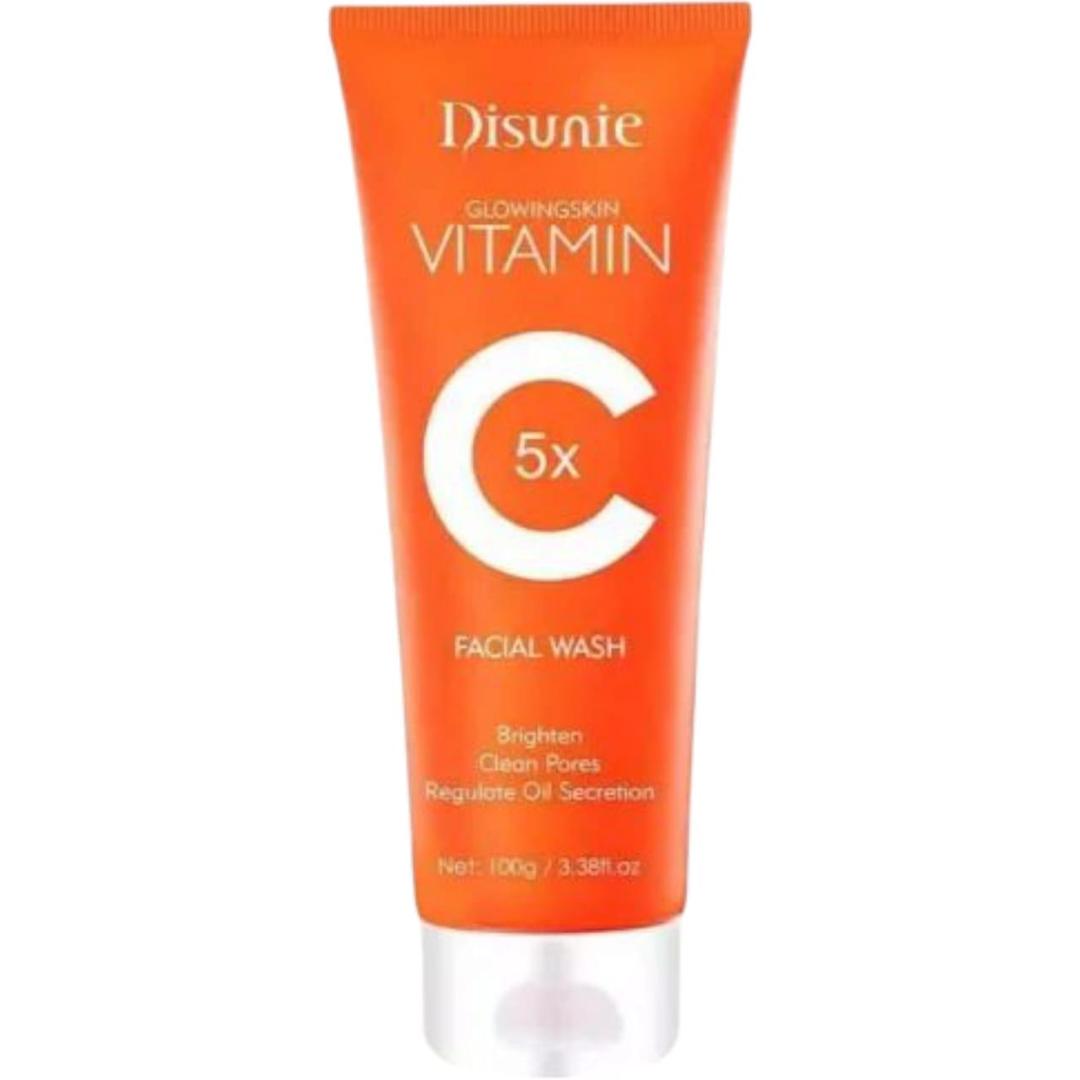 Premium Vitamin C Bubble Cleanser and Face Wash – 100ml | Acne Scar Removal, Oil Control & Daily Glow Cleanser